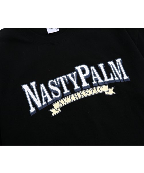 NP STUDIO(エヌピースタジオ)の「アセンティックポイントロゴTシャツブラック(Tシャツ/カットソー・レディース・その他・MEDIUM/LARGE/X-LARGE)」の4枚目の写真