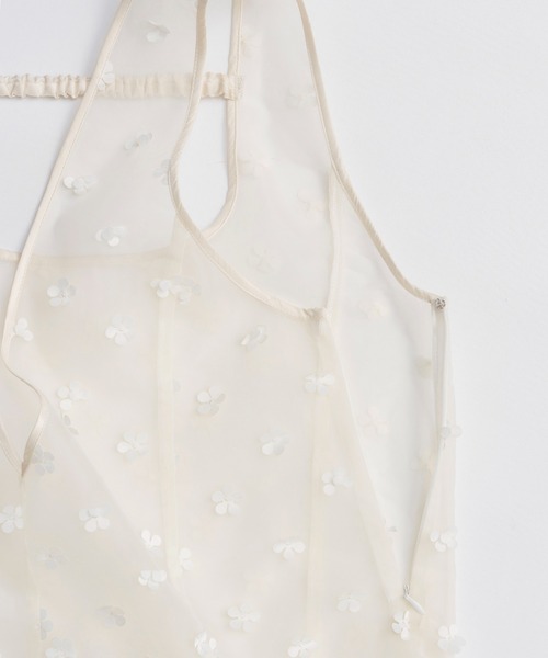 MAISON SPECIAL(メゾンスペシャル)の「【PRE-ORDER】Lily Hem Tunic/リリーヘムチュニック(チュニック・レディース・ホワイト/ブラック・FREE)」の14枚目の写真