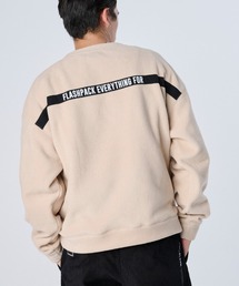 FLASH PACKER（フラッシュパッカー）の「FLASH PACKER フラッシュパッカー / 25秋冬新作 リラックスシルエット マイクロフリース クルーネック スウェット // XFC-PKT（スウェット）」