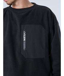 FLASH PACKER（フラッシュパッカー）の「FLASH PACKER フラッシュパッカー / 25秋冬新作 リラックスシルエット マイクロフリース クルーネック スウェット // XFC-PKT（スウェット）」