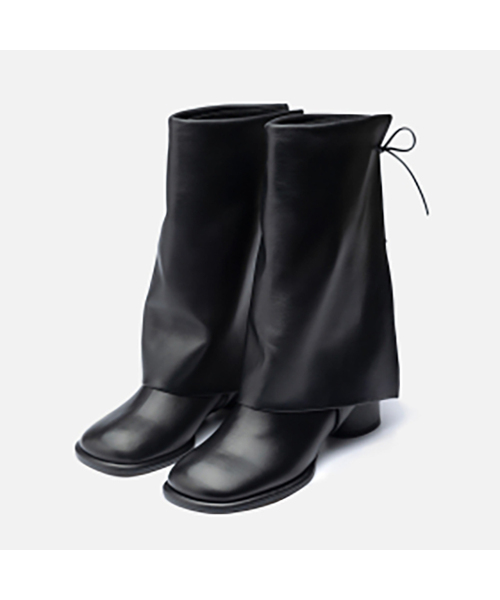 Moia Ankle Boots (Long Boot Cover) / Black