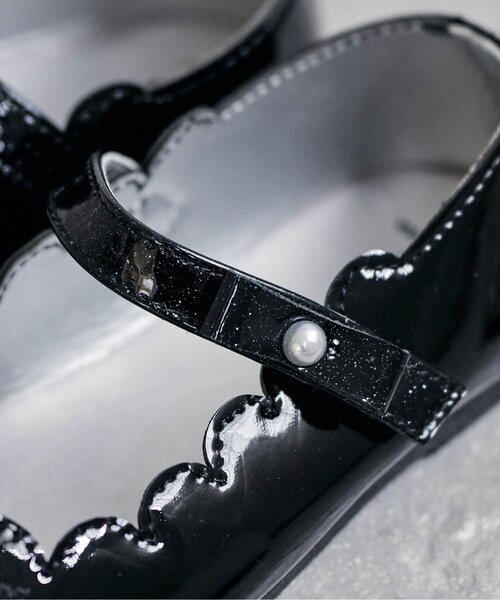 apres les cours（アプレレクール）の「スカラップリボンパンプス（パンプス・キッズ・ゴールド/ブラック/アイボリー・15 /16/17/18/19/20/14）」の16枚目の写真