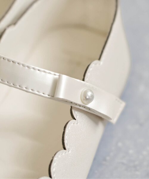 apres les cours（アプレレクール）の「スカラップリボンパンプス（パンプス・キッズ・ゴールド/ブラック/アイボリー・15 /16/17/18/19/20/14）」の14枚目の写真