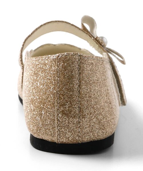 apres les cours（アプレレクール）の「スカラップリボンパンプス（パンプス・キッズ・ゴールド/ブラック/アイボリー・15 /16/17/18/19/20/14）」の12枚目の写真