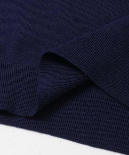 SENSE OF PLACE by URBAN RESEARCH（センスオブプレイスバイアーバンリサーチ）の「『洗濯可』バイカラーレイヤードセーター（ニット/セーター・レディース・アイボリー/グレー/ネイビー・ONE）」の20枚目の写真