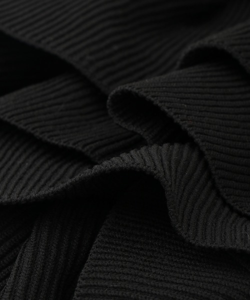 ADAM ET ROPE'(アダムエロペ)の「【サステナブル】ニットフリルビスチェ(ベスト・レディース・ブラック・FREE)」の17枚目の写真