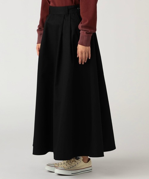 Dickies（ディッキーズ）の「Dickies/ディッキーズ フレアスカート/ミリタリースカート（スカート・レディース・ブラック/カーキ・SMALL/MEDIUM）」の5枚目の写真