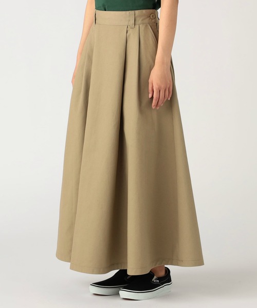 Dickies（ディッキーズ）の「Dickies/ディッキーズ フレアスカート/ミリタリースカート（スカート・レディース・ブラック/カーキ・SMALL/MEDIUM）」の14枚目の写真