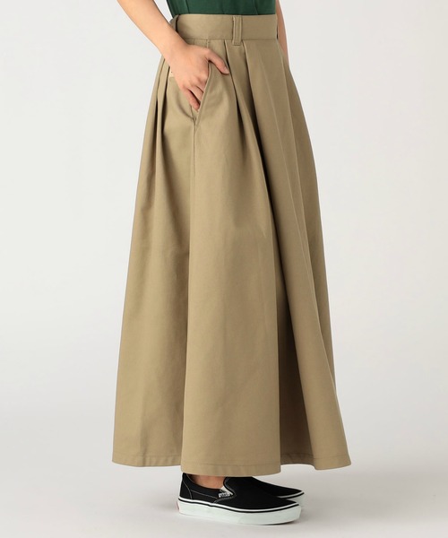 Dickies（ディッキーズ）の「Dickies/ディッキーズ フレアスカート/ミリタリースカート（スカート・レディース・ブラック/カーキ・SMALL/MEDIUM）」の15枚目の写真