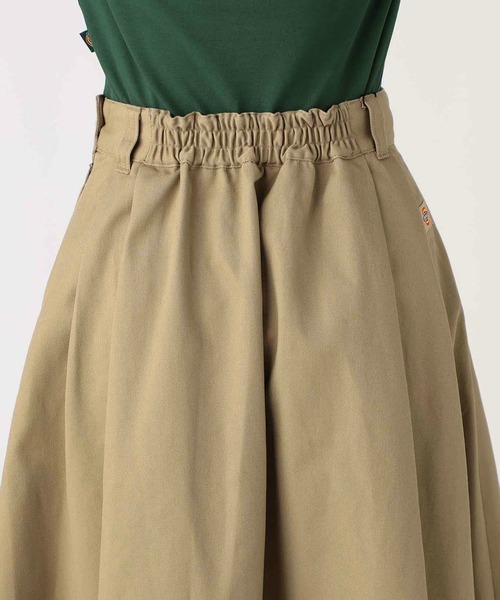 Dickies（ディッキーズ）の「Dickies/ディッキーズ フレアスカート/ミリタリースカート（スカート・レディース・ブラック/カーキ・SMALL/MEDIUM）」の18枚目の写真