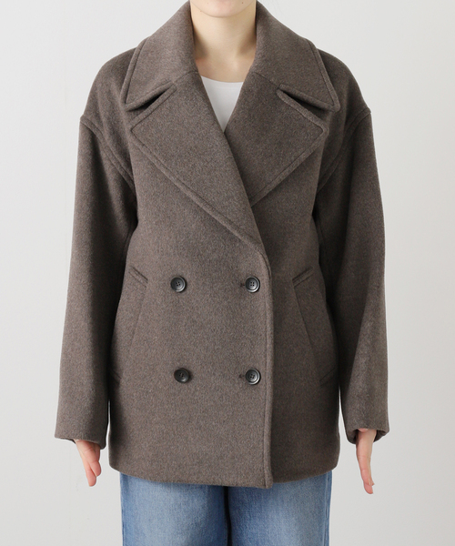 JOURNAL STANDARD（ジャーナルスタンダード）の「ビックテーラーコート（その他アウター・レディース・ブラウン/ライトグレー/ベージュ・FREE）」の17枚目の写真