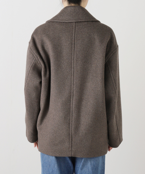 JOURNAL STANDARD（ジャーナルスタンダード）の「ビックテーラーコート（その他アウター・レディース・ブラウン/ライトグレー/ベージュ・FREE）」の19枚目の写真