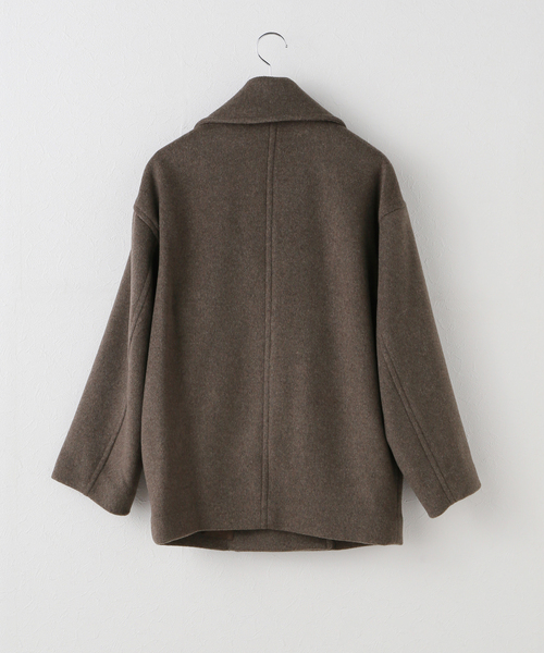 JOURNAL STANDARD（ジャーナルスタンダード）の「ビックテーラーコート（その他アウター・レディース・ブラウン/ライトグレー/ベージュ・FREE）」の21枚目の写真