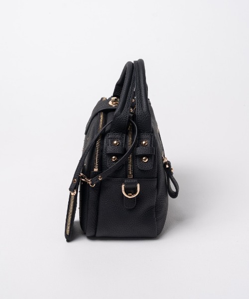 HAYNI（ヘイニ）の「Nene Loche Dot ネネロシェ ドット（ショルダーバッグ・レディース・グレー系/ブラウン系/ブラック×ゴールド・FREE）」の12枚目の写真