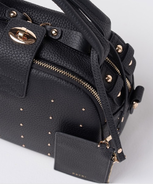 HAYNI（ヘイニ）の「Nene Loche Dot ネネロシェ ドット（ショルダーバッグ・レディース・グレー系/ブラウン系/ブラック×ゴールド・FREE）」の15枚目の写真