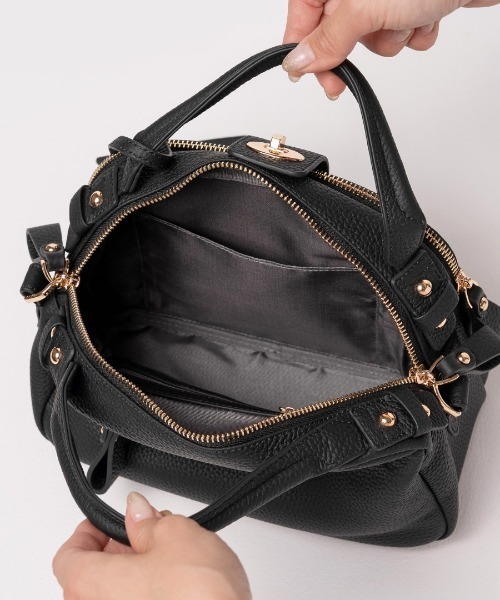 HAYNI（ヘイニ）の「Nene Loche Dot ネネロシェ ドット（ショルダーバッグ・レディース・グレー系/ブラウン系/ブラック×ゴールド・FREE）」の20枚目の写真