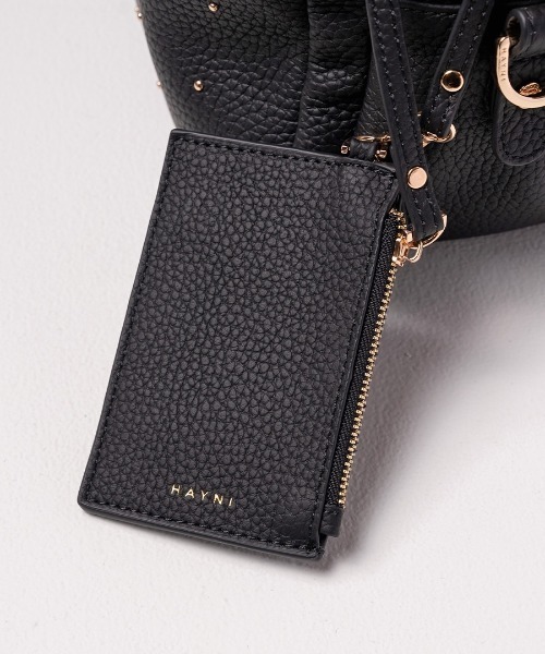 HAYNI（ヘイニ）の「Nene Loche Dot ネネロシェ ドット（ショルダーバッグ・レディース・グレー系/ブラウン系/ブラック×ゴールド・FREE）」の16枚目の写真