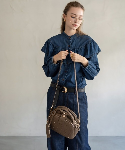 HAYNIネネロシェ本革2wayバッグ Nene Loche Dot ネネロシェ ドット