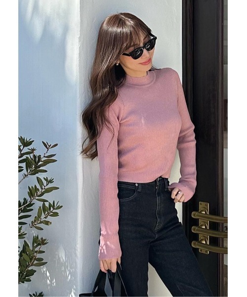 LUDICRUM(ルーディクルム)の「LD long sleeve knit top(ニット/セーター・レディース・ミント/ホワイト/ピンク/レッド/ブラック/ブルー・S/M)」の6枚目の写真