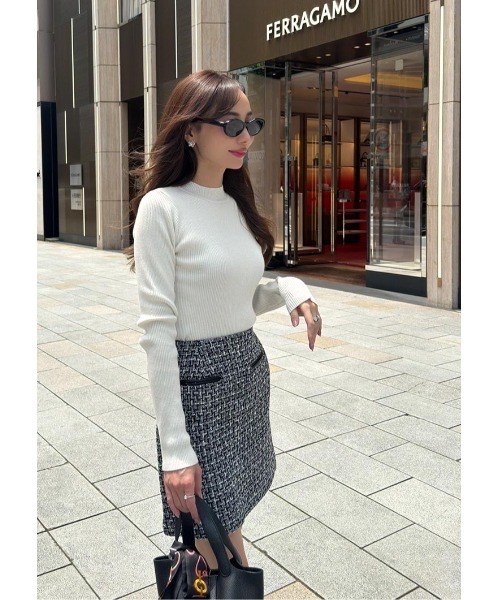 LUDICRUM(ルーディクルム)の「LD long sleeve knit top(ニット/セーター・レディース・ミント/ホワイト/ピンク/レッド/ブラック/ブルー・S/M)」の7枚目の写真