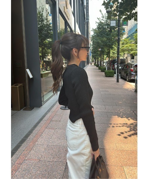 LUDICRUM(ルーディクルム)の「LD long sleeve knit top(ニット/セーター・レディース・ミント/ホワイト/ピンク/レッド/ブラック/ブルー・S/M)」の12枚目の写真