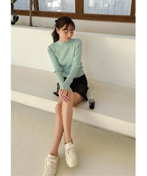LUDICRUM(ルーディクルム)の「LD long sleeve knit top(ニット/セーター・レディース・ミント/ホワイト/ピンク/レッド/ブラック/ブルー・S/M)」の17枚目の写真
