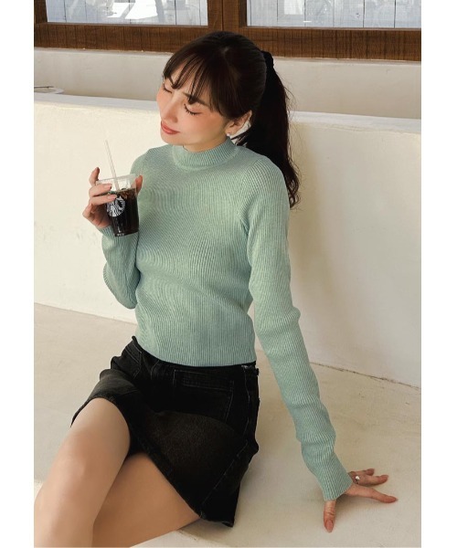 LUDICRUM(ルーディクルム)の「LD long sleeve knit top(ニット/セーター・レディース・ミント/ホワイト/ピンク/レッド/ブラック/ブルー・S/M)」の18枚目の写真