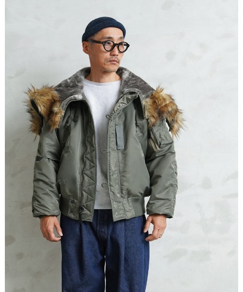 WAIPER.inc 米軍 初期型 N-2B VINTAGE フライトジャケット【WP28