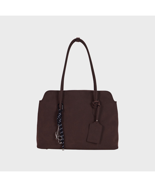 ALKI ALKA(アルキアルカ)の「Sienna (Suede Brown)(ショルダーバッグ・レディース・ダークブラウン・FREE)」の1枚目の写真