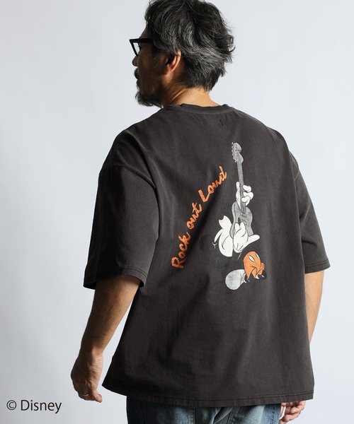 WEB限定アイテム】＜Mickey Mouse＞T-SHIRT 'ROCK'：<ミッキーマウス