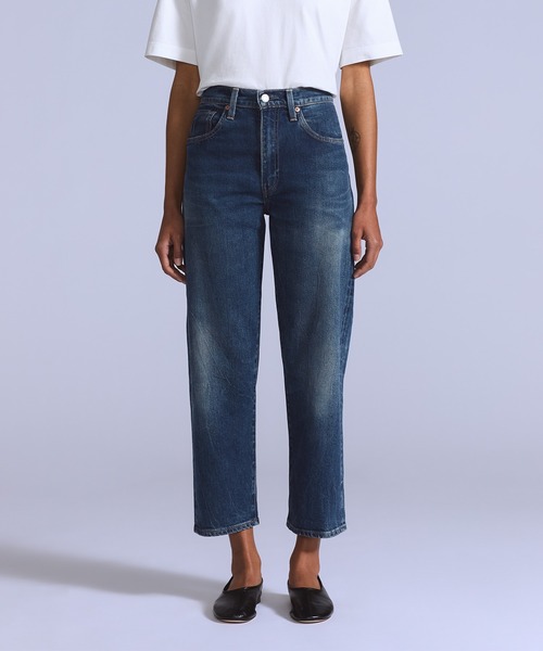 Levi's(リーバイス)の「Levi's/リーバイス BLUETAB(TM) COLUMN ジーンズ MADE IN JAPAN(デニムパンツ・レディース・インディゴブルー・23inch/24inch/25inch/26inch/27inch/28inch)」の1枚目の写真