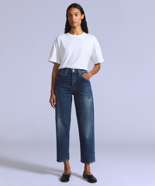 Levi's(リーバイス)の「Levi's/リーバイス BLUETAB(TM) COLUMN ジーンズ MADE IN JAPAN(デニムパンツ・レディース・インディゴブルー・23inch/24inch/25inch/26inch/27inch/28inch)」の2枚目の写真