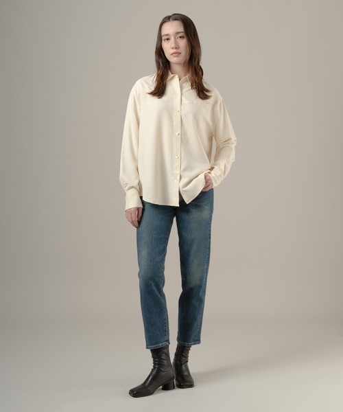 Levi's(リーバイス)の「Levi's/リーバイス BLUETAB(TM) COLUMN ジーンズ MADE IN JAPAN(デニムパンツ・レディース・インディゴブルー・23inch/24inch/25inch/26inch/27inch/28inch)」の19枚目の写真