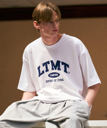 LTMTロゴヘビークールTシャツ_ホワイト
