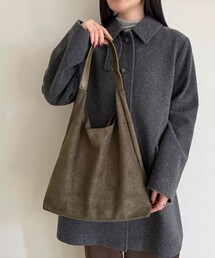 fredy emue | フェイクスエードトライアングルバッグ(トートバッグ)