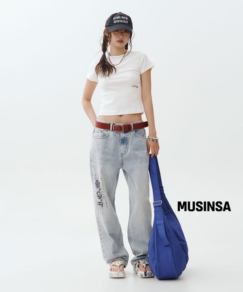 suade（スエード）の「HALFMOON CROSS BAG [PURPLE]（メッセンジャーバッグ・レディース・その他・FREE）」の8枚目の写真