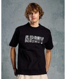 wjk（ダヴルジェイケイ）の「bandana panel ARMY T（Tシャツ/カットソー）」