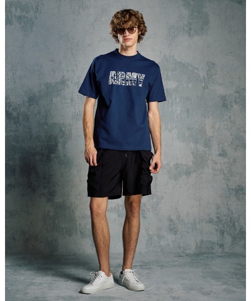 wjk（ダヴルジェイケイ）の「bandana panel ARMY T（Tシャツ/カットソー・メンズ・ブラック/ホワイト/ネイビー・SMALL/MEDIUM/LARGE/X-LARGE）」の9枚目の写真