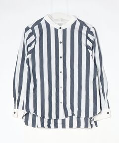 ≪WEB限定 / 追加≫コットンストライプレギュラーカラーシャツ（シャツ