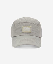 ALAVAGUE（アラバグ）の「レーベルキャンプキャップ - ライトグレー（キャップ）」