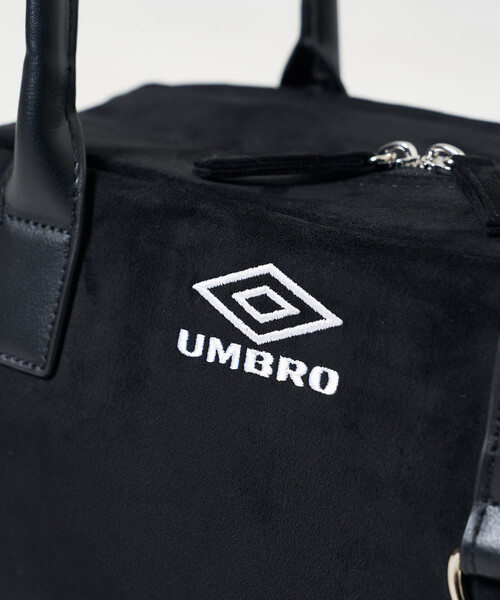 FREAK'S STORE(フリークスストア)の「UMBRO × FREAK'S STORE/アンブロ 別注 スエードタッチ ボストンバッグ/横長バッグ/ショルダーバッグ(ボストンバッグ・レディース・ブラウン/ブラック・ONE SIZE)」の21枚目の写真