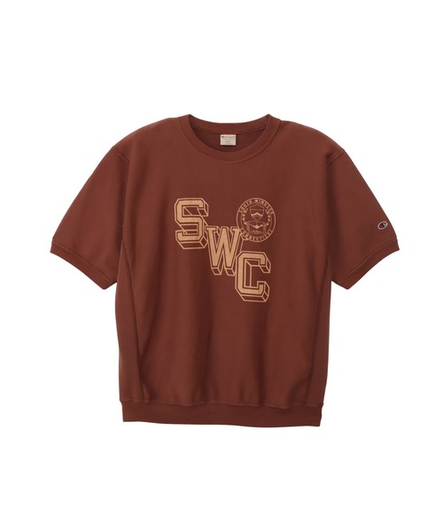 Champion(チャンピオン)の「【Champion/チャンピオン】メンズ リバースウィーブ(R) ショートスリーブスウェットシャツ(スウェット・メンズ・オリーブ/ブラック系その他/ブラウン/ブルー系その他・LARGE/MEDIUM/X-LARGE)」の12枚目の写真