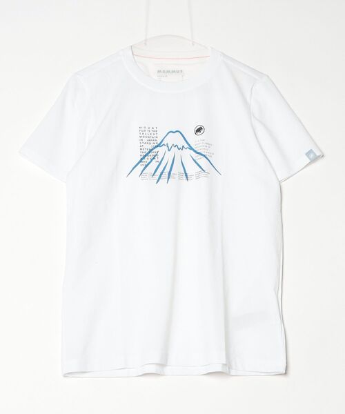 Mammut(マムート)の「QD 富士山 プリント Tシャツ アジアンフィット / QD Fujiyama Print T-Shirt AF(Tシャツ/カットソー・メンズ・ブラック/ホワイト・XL/L/M/S/XXL)」の2枚目の写真
