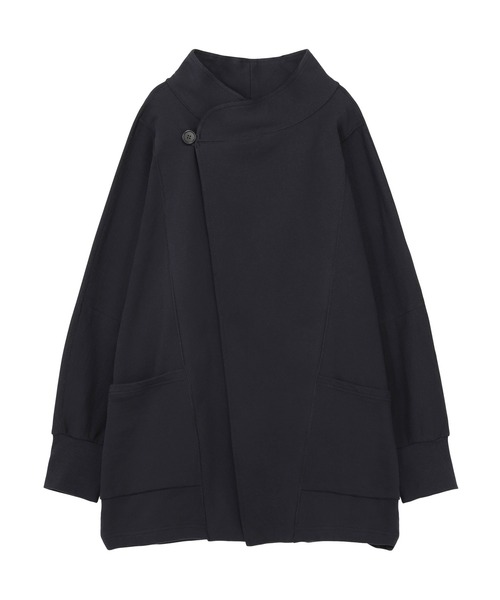 ZUCCa（ズッカ）の「DOLMAN SLEEVED SWEATSHIRT / 羽織り（パーカー・レディース・ネイビー/ベージュ/ブラック・M size）」の3枚目の写真