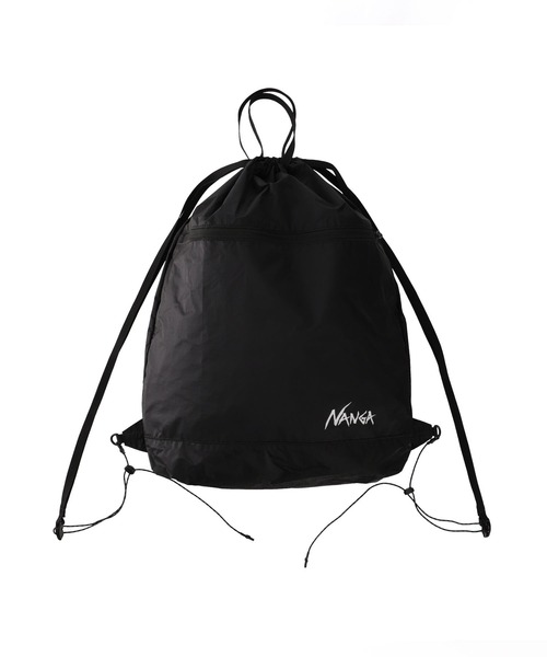 NANGA（ナンガ）の「NANGA/ナンガ Fibermax TUL KNAPSACK パッカブル ナップサック 秋 秋服 2026年秋冬（ショルダーバッグ・メンズ・イエロー/グレー/ブラック・FREE）」の2枚目の写真