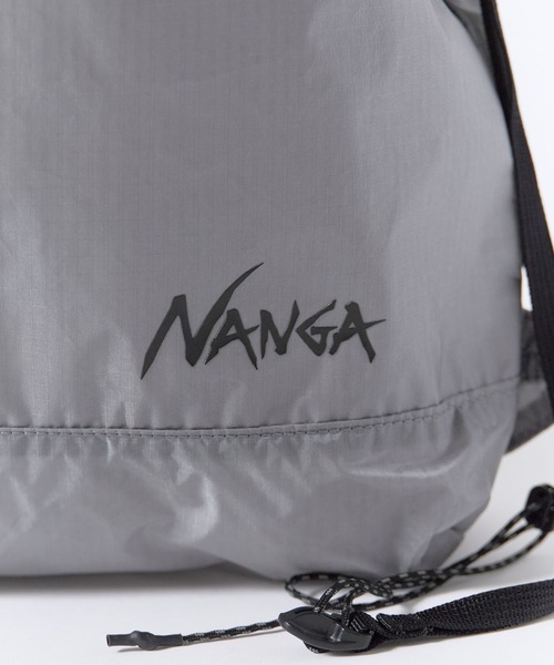 NANGA（ナンガ）の「NANGA/ナンガ Fibermax TUL KNAPSACK パッカブル ナップサック 秋 秋服 2026年秋冬（ショルダーバッグ・メンズ・イエロー/グレー/ブラック・FREE）」の14枚目の写真