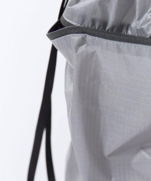 NANGA（ナンガ）の「NANGA/ナンガ Fibermax TUL KNAPSACK パッカブル ナップサック 秋 秋服 2026年秋冬（ショルダーバッグ・メンズ・イエロー/グレー/ブラック・FREE）」の19枚目の写真