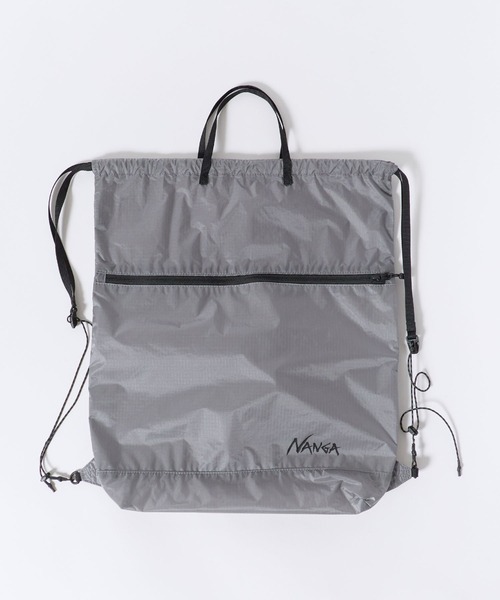 NANGA（ナンガ）の「NANGA/ナンガ Fibermax TUL KNAPSACK パッカブル ナップサック 秋 秋服 2026年秋冬（ショルダーバッグ・メンズ・イエロー/グレー/ブラック・FREE）」の20枚目の写真