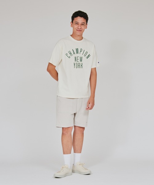 Champion（チャンピオン）の「【Champion/チャンピオン】メンズ メンズカジュアル ショートスリーブTシャツ（Tシャツ/カットソー・メンズ・ナチュラル/ブラック系その他/ブルー系その他・LARGE/X-LARGE/MEDIUM）」の8枚目の写真