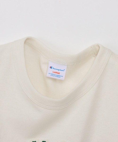 Champion（チャンピオン）の「【Champion/チャンピオン】メンズ メンズカジュアル ショートスリーブTシャツ（Tシャツ/カットソー・メンズ・ナチュラル/ブラック系その他/ブルー系その他・LARGE/X-LARGE/MEDIUM）」の14枚目の写真